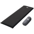 Weisshorn Self Inflating Mattress Camping Sleeping Mat Air Bed Pad Single Black - RnR Galore