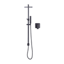 WELS 8" Rain Shower Head Set Square Dual Heads Faucet High Pressure With Mixer - RnR Galore