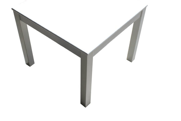 White Square Table - RnR Galore