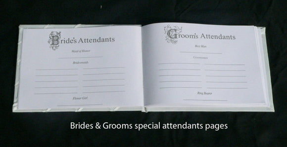 White Wedding Guest Book Register with Silver Pen Matching Stand Set 36 Lined Pages - White Sach Diamante Cover - RnR Galore