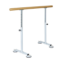 Wooden Portable Ballet Bar Stretch Barre Dance Bar 1.5M Freestanding Ballet Bar - RnR Galore