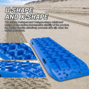 X - BULL Recovery tracks kit Boards 4WD strap mounting 4x4 Sand Snow Car qrange GEN3.0 6pcs blue - RnR Galore
