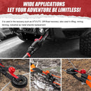 X - BULL Soft Shackle Synthetic Rope Recovery Snatch Ring /Recovery Hitch Receiver - RnR Galore