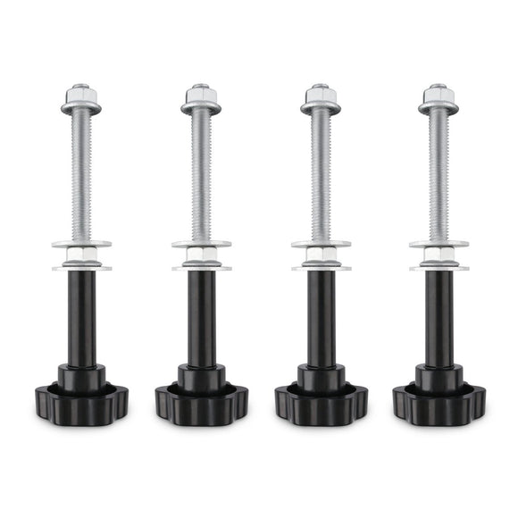 X - BULL Tracks Fixing Pins Mounting Kit Holders Roof Rack Mount Bracket 4WD 4x4 - RnR Galore