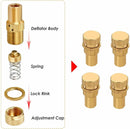 X - BULL Tyre Deflators Brass Air Deflator 0 - 60 PSI Tire Valve Core Tool Automatic - RnR Galore