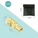 X - BULL Tyre Deflators Brass Air Deflator 0 - 60 PSI Tire Valve Core Tool Automatic - RnR Galore