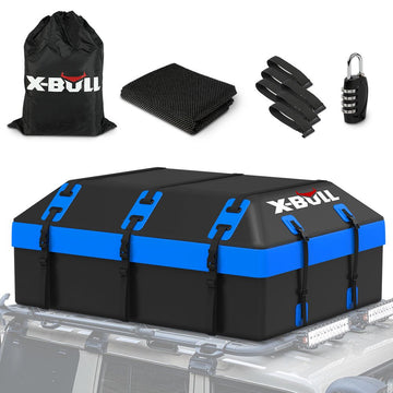 X - BULL Waterproof Car Roof Cargo Bag 595L Top Rack Carrier Luggage Storage Cube - RnR Galore