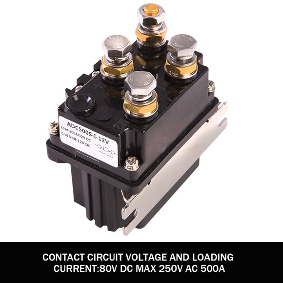 X - BULL Winch Solenoid Relay Controller 500A DC Switch 4WD 9500LBS - 17000LBS 4x4 - RnR Galore