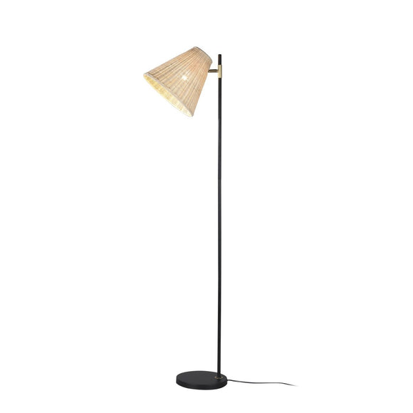 Yvette Rattan Floor Lamp - RnR Galore
