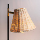 Yvette Rattan Floor Lamp - RnR Galore