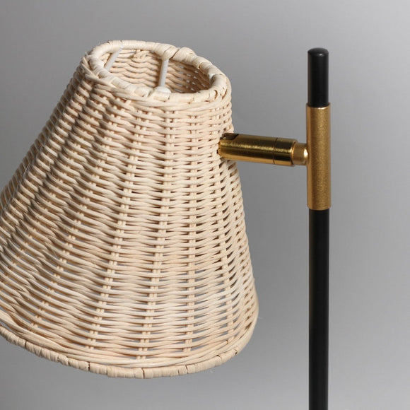Yvette Rattan Table Lamp - RnR Galore