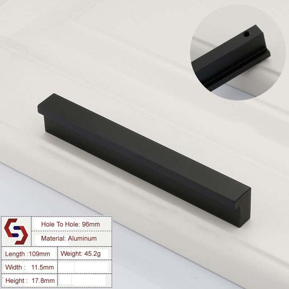 Zinc Kitchen Cabinet Handles Drawer Bar Handle Pull 96mm - RnR Galore